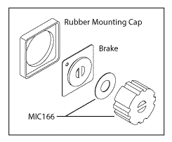 (image for) Evolution 75 (-016) BRAKE & COUPLER KIT